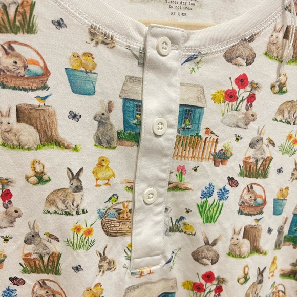 Hart + Land Easter Pajama Top - Picture 5 of 12